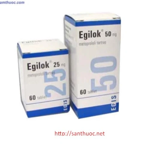 Egilok 50mg - Thuốc điều trị các bệnh tim mạch hiệu quả của Hungary