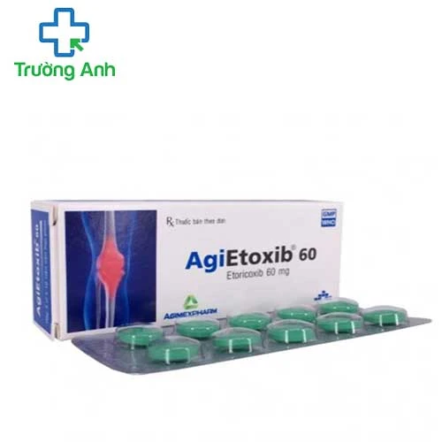 AGIETOXIB 60 - Thuốc giảm đau, kháng viêm của Agimexpharm