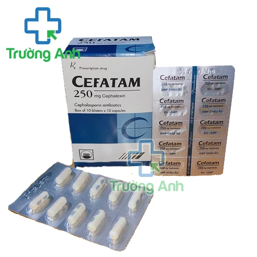 Cefatam 250mg - Điều trị các bệnh nhiễm khuẩn của Pymepharco