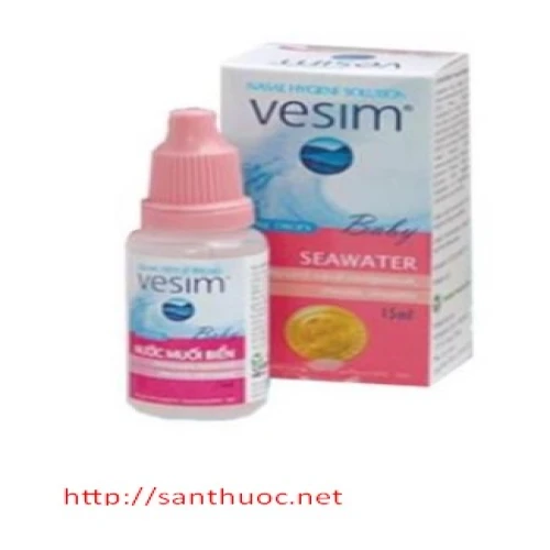Vesim Baby 15ml - Nước vệ sinh mũi hiệu quả