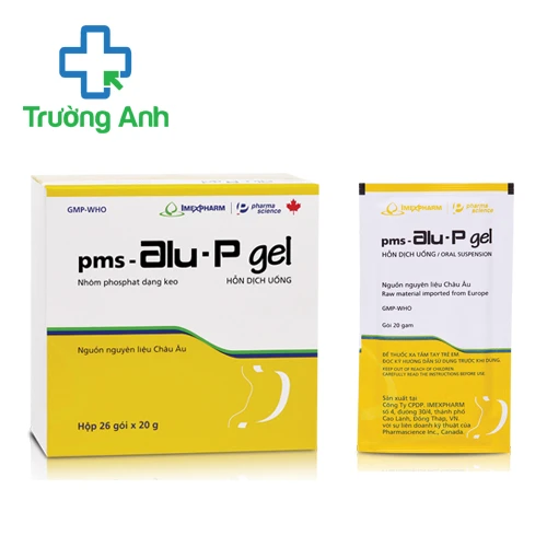 pms-Alu-P Gel - Thuốc điều trị viêm loét dạ dày của IMEXPHARM