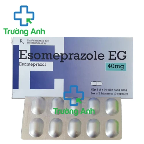 Esomeprazole EG 40mg - Thuốc điều trị viêm loét dạ dày, tá tràng