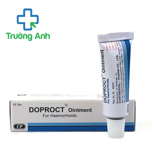 Doproct Ointment - Kem bôi điều trị bệnh trĩ của Thái Lan