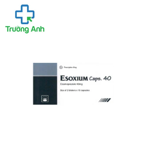 Esoxium caps 40 - Thuốc điều trị các bệnh dạ dày, tá tràng