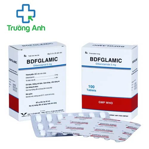BDFGlamic - Thuốc điều trị đái tháo đường typ 2 hiệu quả
