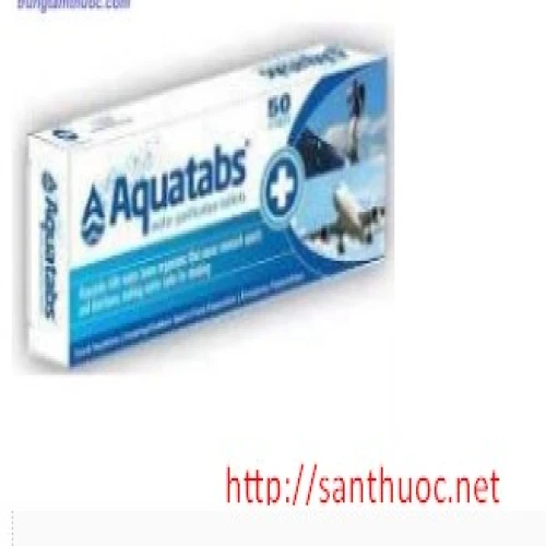 Aquatabs - Viên sủi khử khuẩn hiệu quả
