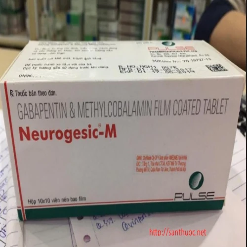 Neurogesic 300mg - Thuốc chống co giật hiệu quả