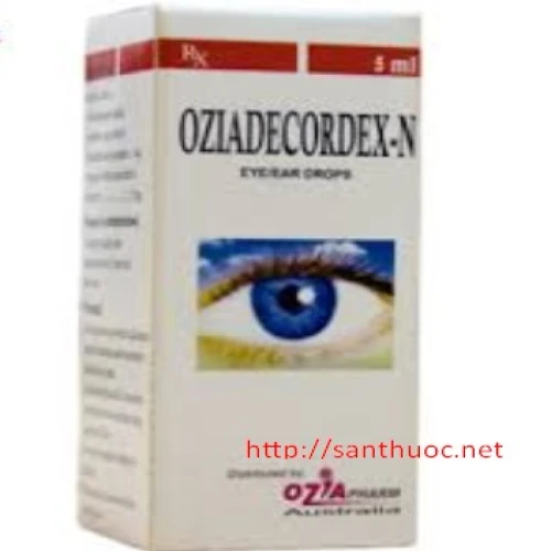 Ozia Decordex N 5ml - Thuốc nhỏ mắt hiệu quả