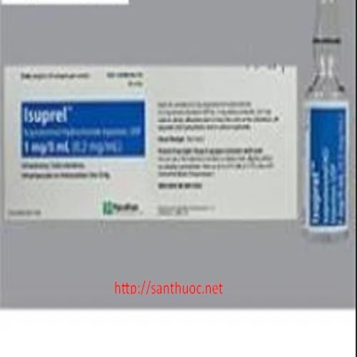 Isuprel 0,2 mg/ml - Thuốc điều trị sốc tim hiệu quả