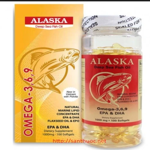 Omega 3-6-9 Alaska - Thực phẩm chức năng tăng cường sức khỏe hiệu quả