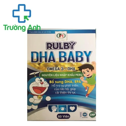 Rulby DHA Baby - Hỗ trợ phát triển não bộ và thị lực cho trẻ