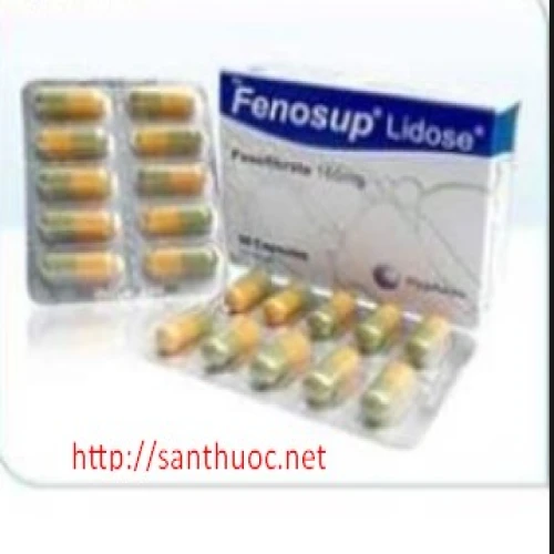 Fenosup Lidose 160mg - Thuốc giúp hạ mỡ máu hiệu quả của Bỉ