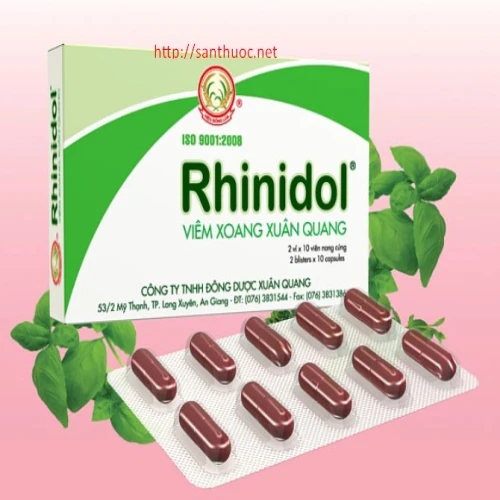 Rhinidol - Thuốc giúp điều trị viêm xoang hiệu quả