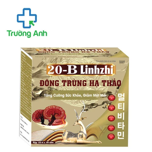 20-B Linhzhi Đông Trùng Hạ Thảo - Hỗ trợ tăng cường sức khoẻ