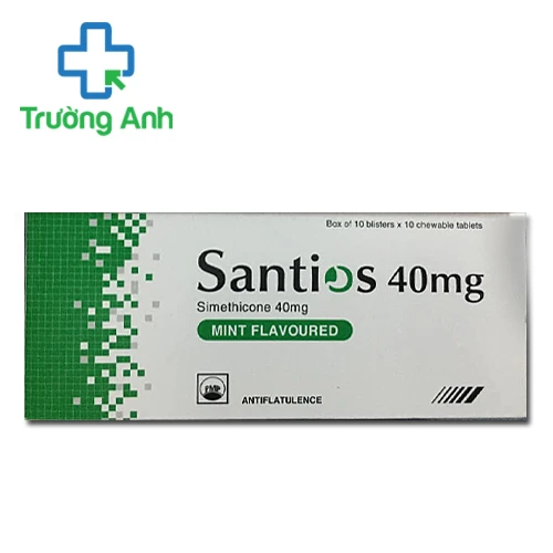 Santios 40mg - Thuốc chống đầy hơi, trướng bụng của Pymepharco