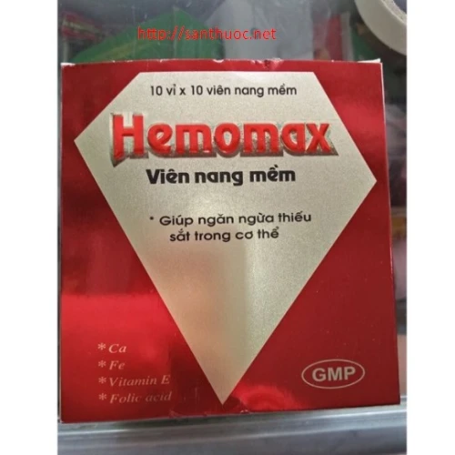 Hemomax - Giúp bổ sung sắt cho cơ thể hiệu quả