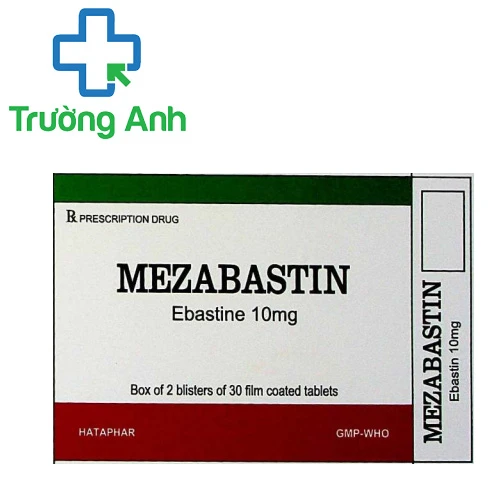 Mezabastin - Thuốc điều trị viêm mũi dị ứng của Hataphar