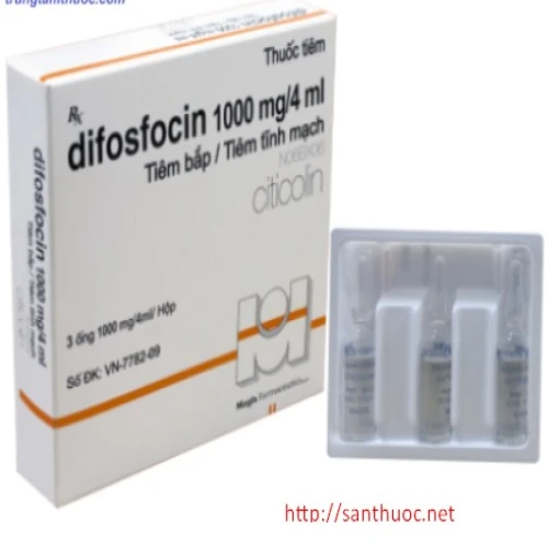 Difosfocin 1g/4ml - Thuốc điều trị rối loạn ý thức hiệu quả của Ý