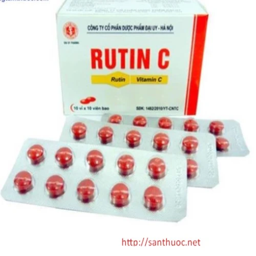 Rutin C DAI UY - Thuốc giúp tăng cường sức đề kháng hiệu quả