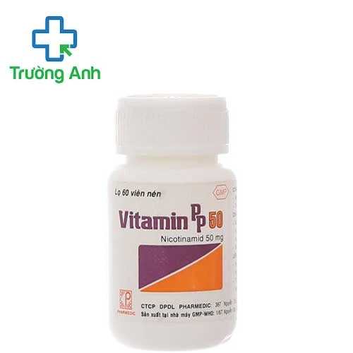 Vitamin PP 50 Pharmedic - Thuốc bổ sung vitamin nhóm B cho cơ thể