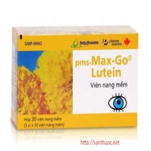 Maxgo Lutein - Thực phẩm chức năng giúp bổ mắt hiệu quả