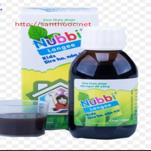 Siro Nubbi 120ml - Thực phẩm chức năng bảo vệ đường hô hấp hiệu quả