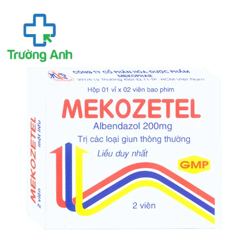Mekozetel - Thuốc tẩy các loại giun, sán hiệu quả của Mekophar