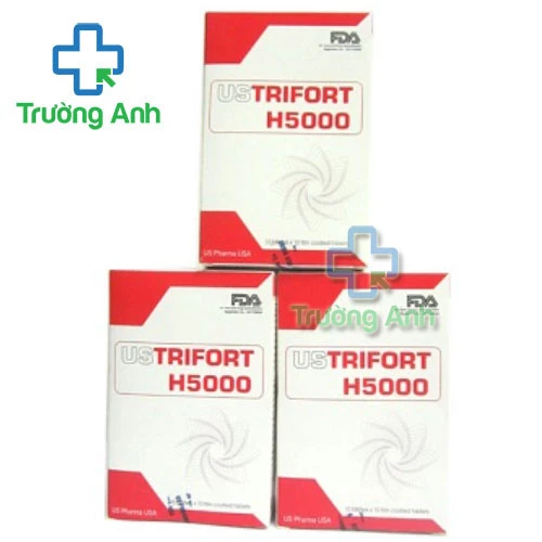 Trifort H5000 US Pharma USA - Viên uống bổ sung vitamin nhóm B