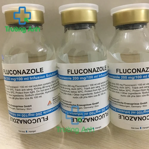 Fluconazole 200mg/100ml Solupharm - Thuốc điều trị nhiễm khuẩn của Đức