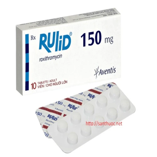 Rulid 150mg - Thuốc điều trị nhiễm khuẩn, nhiễm trùng hiệu quả
