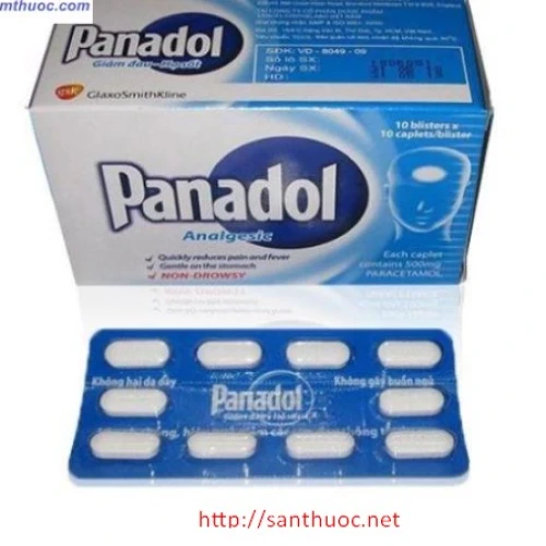 Panadol 500mg - Thuốc giúp giảm đau, hạ sốt hiệu quả