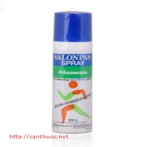 Salonpas Spr.80ml - Thuốc giúp giảm đau cơ, đau khớp hiệu quả