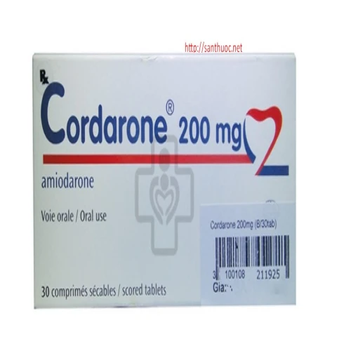Cordarone 200mg - Thuốc điều trị rối loạn nhịp tim hiệu quả
