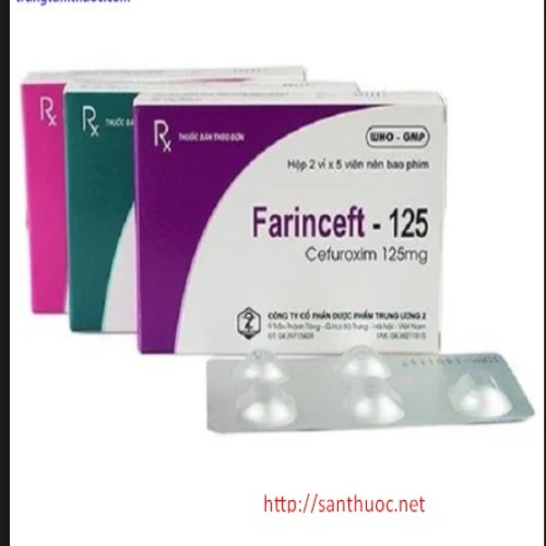 Farinceft 125 - Thuốc kháng sinh hiệu quả