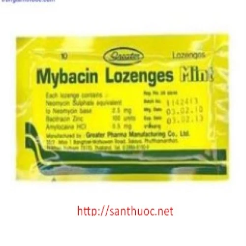 Mybacin - Thuốc điều trị đau họng hiệu quả của Thái Lan