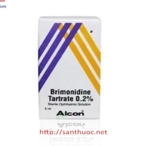Brimonidin Tartrat 5ml - Thuốc giúp làm giảm áp lực nội nhãn hiệu quả