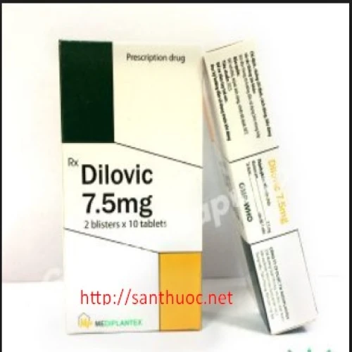 Dilovic 7.5mg - Giúp giảm đau, chống viêm hiệu quả