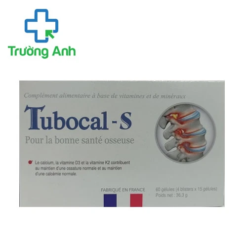 Tubocal-S - Giúp xương chắc khỏe, phát triển chiều cao của Pháp