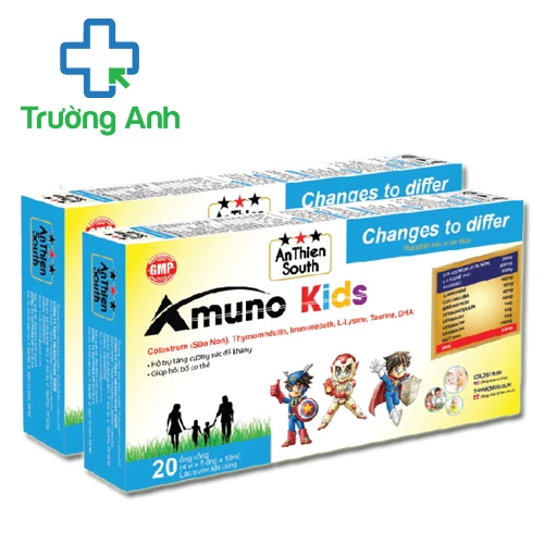 Amuno Kids - Thực phẩm tăng cường tiêu hoá, bồi bổ cơ thể
