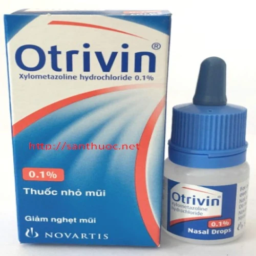 Otrivin 0.1% Drop - Thuốc điều trị ngạt mũi hiệu quả
