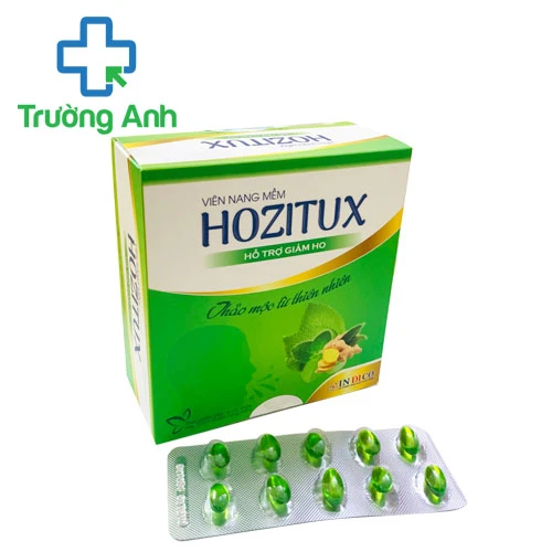 Hozitux - Hỗ trợ giảm ho, giảm đau rát họng của Ladophar