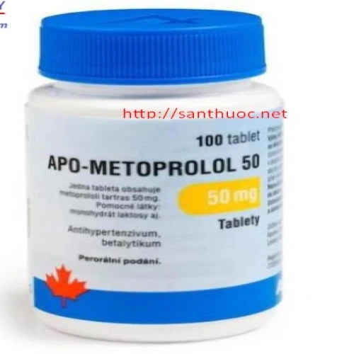 Apo - Metoprolol - Thuốc điều trị huyết áp cao hiệu quả