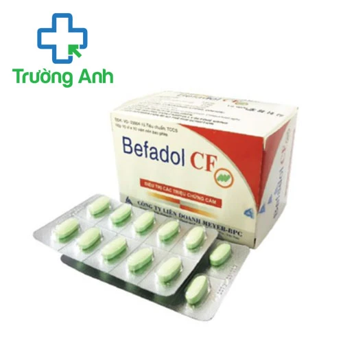 Befadol CF - Giúp điều trị cảm cúm, nhức đầu, nghẹt mũi hiệu quả
