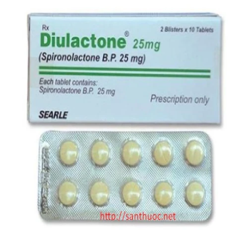 Diulacton Tab.25mg - Thuốc điều trị tăng huyết áp hiệu quả