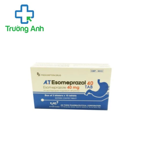 A.T Esomeprazol 40 tab - Thuốc điều trị viêm dạ dày thực quản