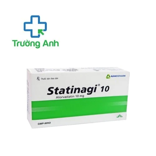 Statinagi 10 - Thuốc điều trị tăng cholesterol của Agimexpharm