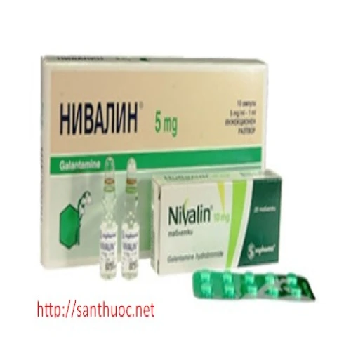 Nivalin 5mg/ml - Thuốc trị các bệnh lý liên quan đến thần kinh