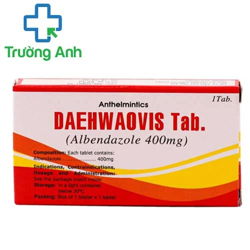Daehwaovis Tab - Thuốc điều trị giun sán hiệu quả của Hàn Quốc