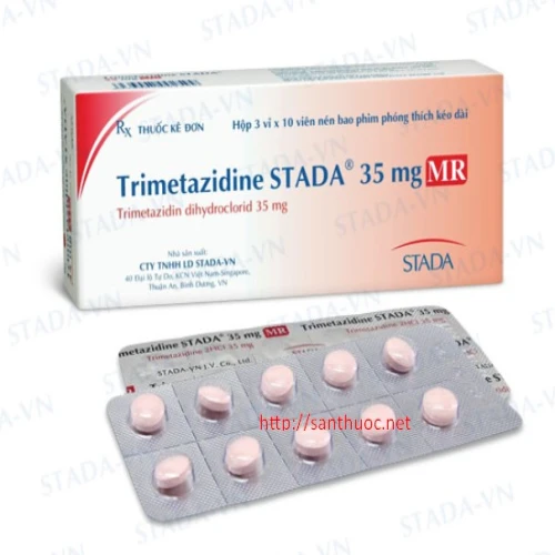  Trimetazidine Stada 35 mg MR - Thuốc điều trị các bệnh tim mạch hiệu quả