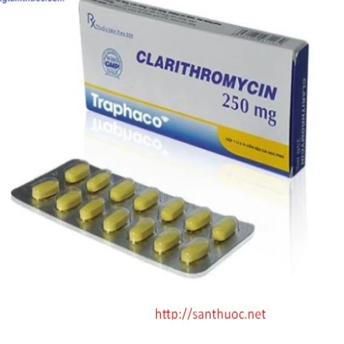 Clarithromycin 250mg TPC - Thuốc kháng sinh hiệu quả